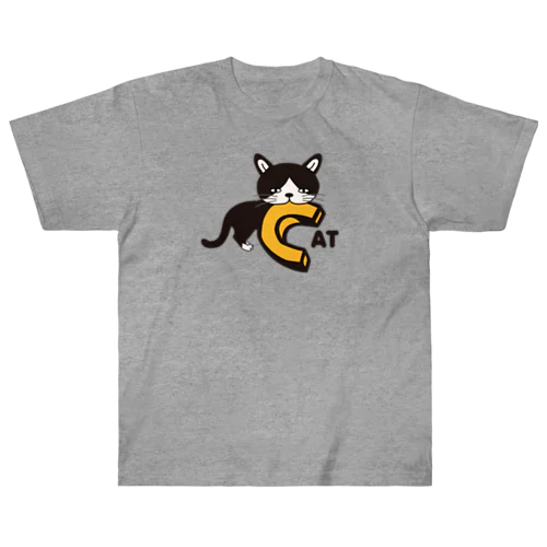 ねこC Heavyweight T-Shirt