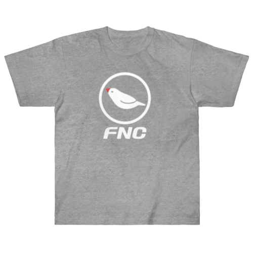 フィンチ航空ロゴ Heavyweight T-Shirt