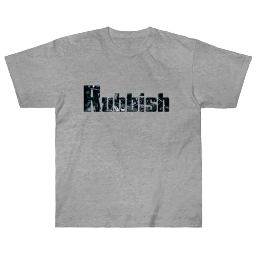 Rubbish ロゴ ヘビーウェイトTシャツ