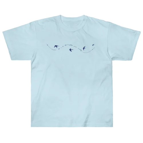 ツバメ swallows ヘビーウェイトTシャツ