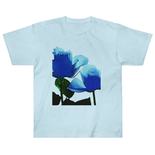 Blue Rose Heavyweight T-Shirt