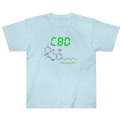 Cannabidiol ヘビーウェイトTシャツ