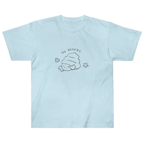 No thanks ヤドカリ（ノーマル） ヘビーウェイトTシャツ