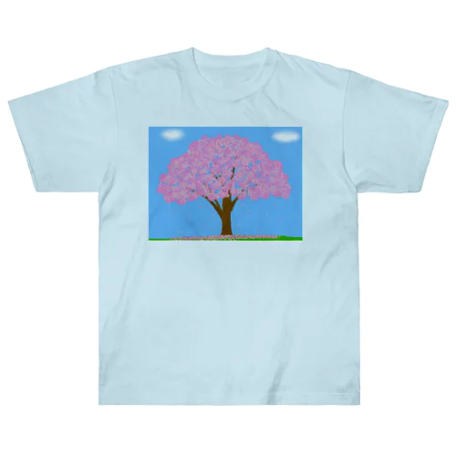 桜 ヘビーウェイトTシャツ