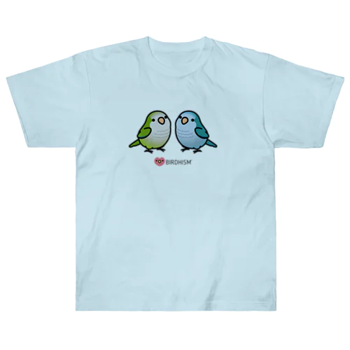 Chubby Bird 仲良しオキナインコ Heavyweight T-Shirt