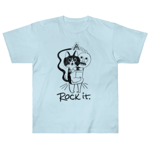 ROCK it. Heavyweight T-Shirt