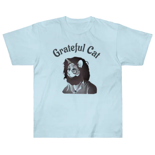 Grateful Cat h.t. ヘビーウェイトTシャツ