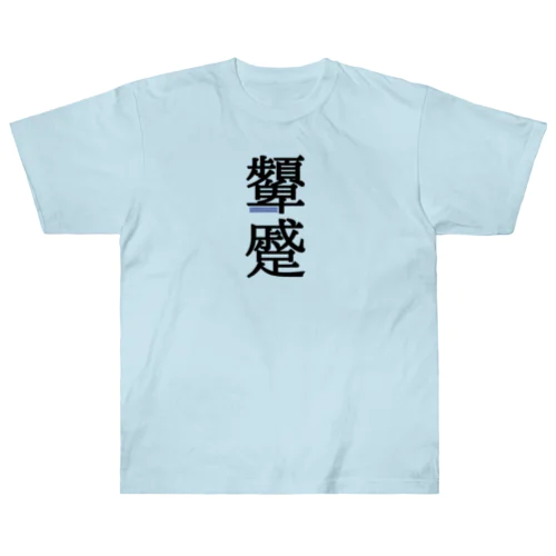 顰蹙(ひんしゅく) ヘビーウェイトTシャツ