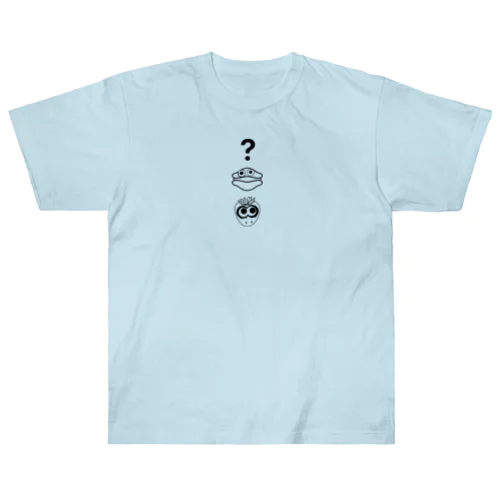 フルーツくんと、どらやきくん Heavyweight T-Shirt