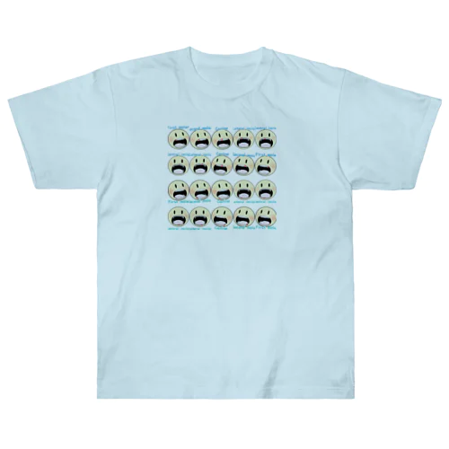 Cherish family memories（Baby teeth） ヘビーウェイトTシャツ