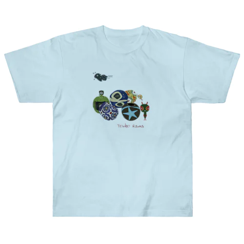 glass bead　トンボ玉31 Heavyweight T-Shirt