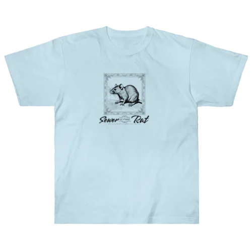 高貴なドブネズミ Heavyweight T-Shirt