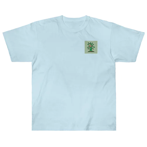 グリーン・ラブ Heavyweight T-Shirt