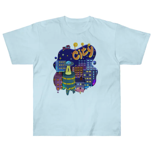 city シティ 154 Heavyweight T-Shirt