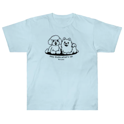 Toypoo ＆Pome A ヘビーウェイトTシャツ