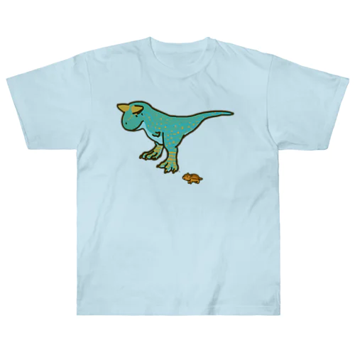 ゆるカルノタウルス　カルノたんとおともだち Heavyweight T-Shirt