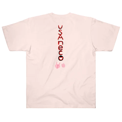 USAneko  Cherry blossom ヘビーウェイトTシャツ