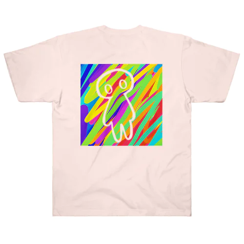 絵画ミドリムシ君 Heavyweight T-Shirt