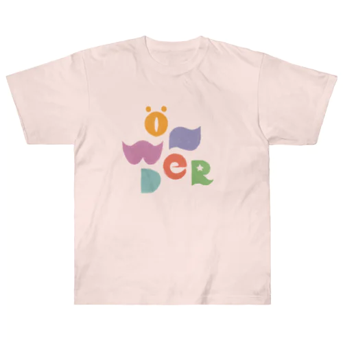 Wo(a)nder ヘビーウェイトTシャツ