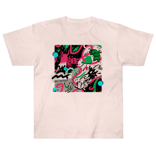 metaani - zero gravity ヘビーウェイトTシャツ