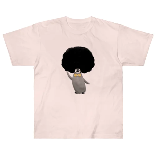 アフロペンギン Heavyweight T-Shirt