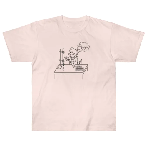 ケミカルドラゴン（モノクロ） Heavyweight T-Shirt