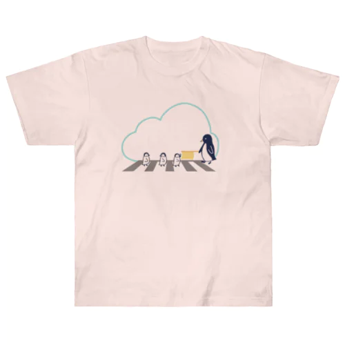 みまもりペンギン ヘビーウェイトTシャツ