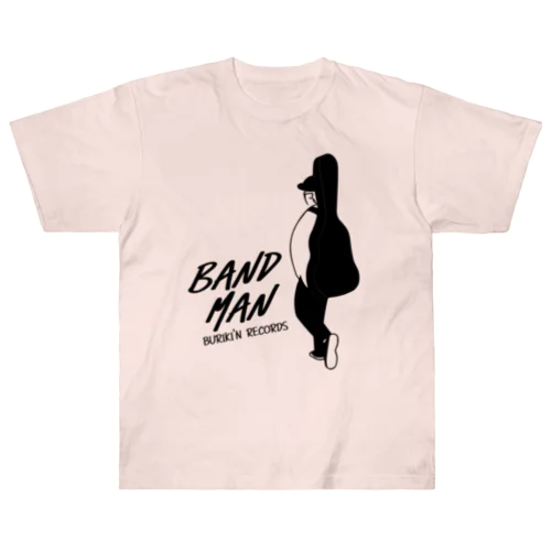 BANDMAN(ロゴ黒) ヘビーウェイトTシャツ