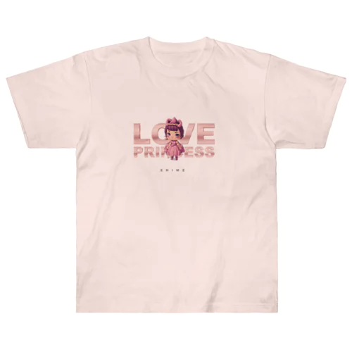 【38-愛媛】LOVE PRINCESS ヘビーウェイトTシャツ