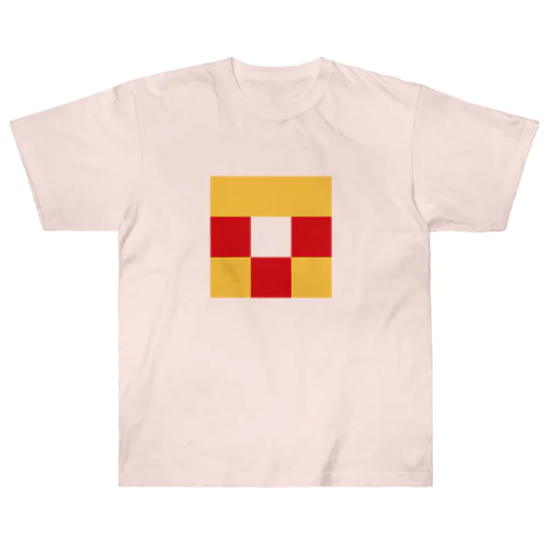 牛丼とカレー - 3×3 のドット絵 Heavyweight T-Shirt