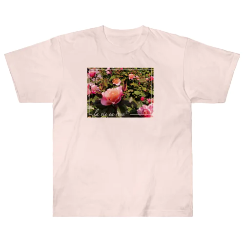 La Vie en rose Ⅱ ヘビーウェイトTシャツ