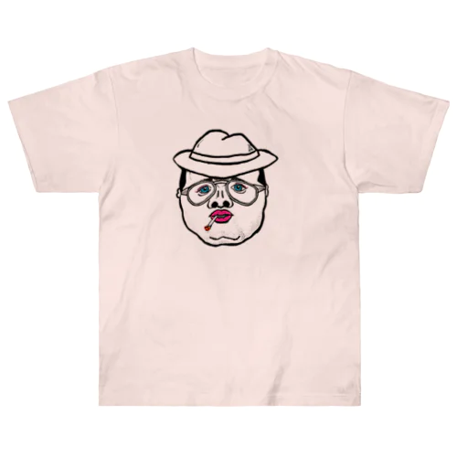 ブルーアイズ女スパイ田中ことこ Heavyweight T-Shirt