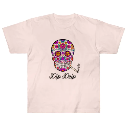 DIP DRIP "Sugar Skull" Series ヘビーウェイトTシャツ