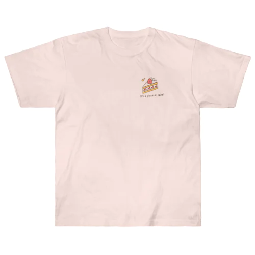 PIECE OF CAKE Heavyweight T-Shirt