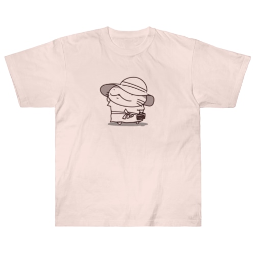 ゆたねこ夏コーデ（単色） Heavyweight T-Shirt