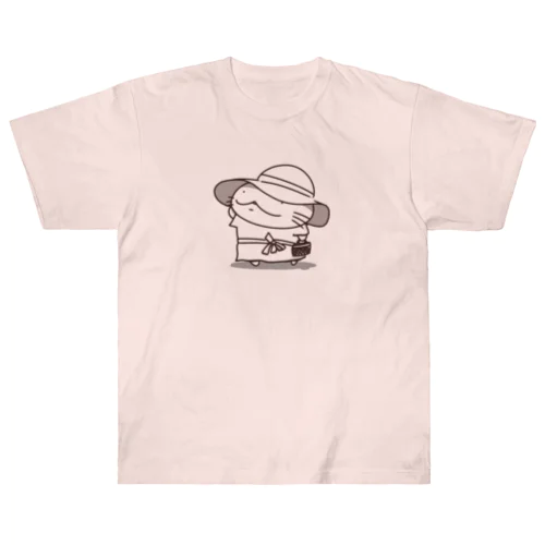 ゆたねこ夏コーデ（単色） Heavyweight T-Shirt