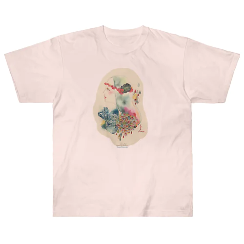 [ 人魚姫に寄せて1 / thinking about a story of the Little Mermaid ] Heavyweight T-Shirt
