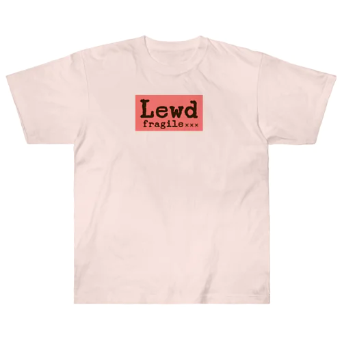 Lewd ヘビーウェイトTシャツ