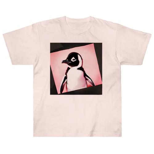 ペンギン赤ちゃん ヘビーウェイトTシャツ