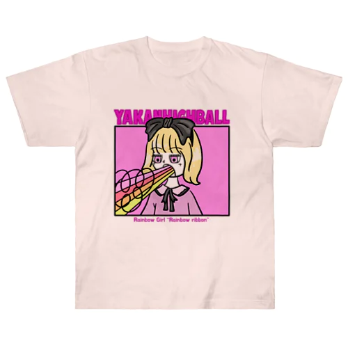 レインボーリボンちゃん ヘビーウェイトTシャツ