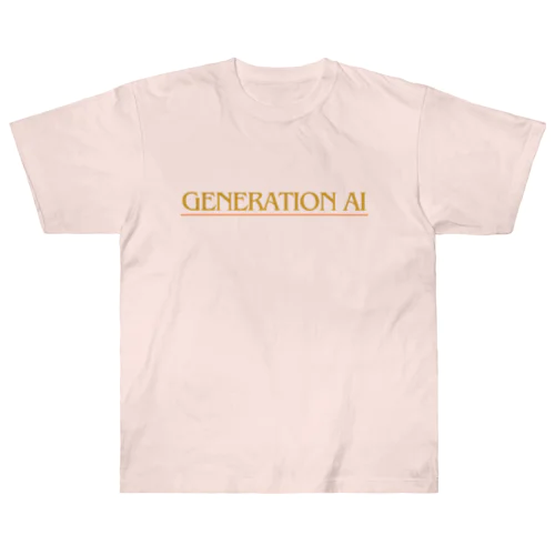 Generation AI ヘビーウェイトTシャツ