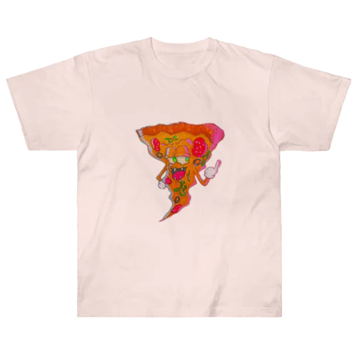 Pizza Show Time Heavyweight T-Shirt