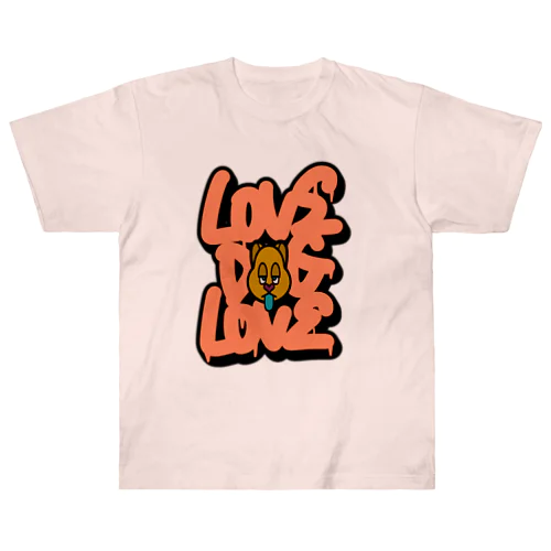 LoveDogLove ヘビーウェイトTシャツ