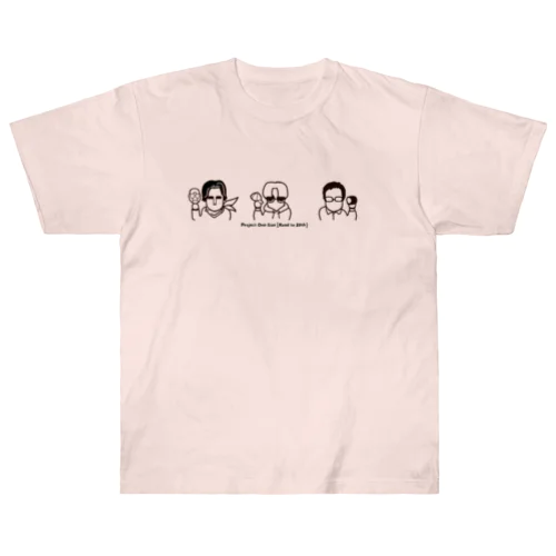 ３人の個性をギュッと集結 Heavyweight T-Shirt