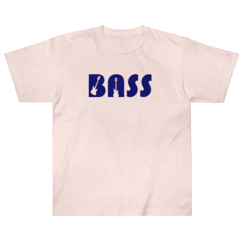 BASS&BASS（紺） Heavyweight T-Shirt