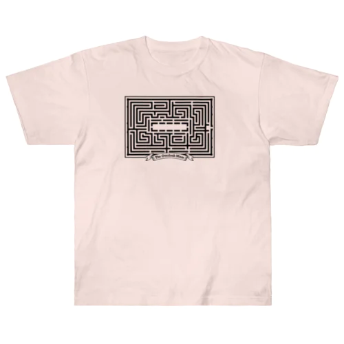 Hotel Maze Map ヘビーウェイトTシャツ