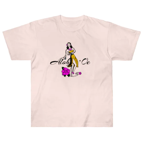 HULA GIRL ヘビーウェイトTシャツ