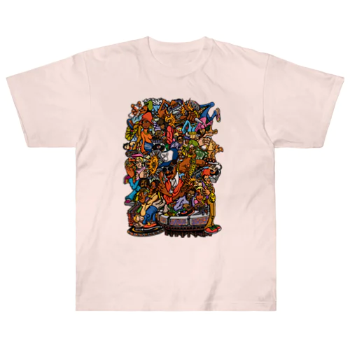 Old School Hip Hop ヘビーウェイトTシャツ