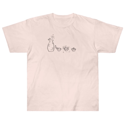 熱燗鳥 Heavyweight T-Shirt
