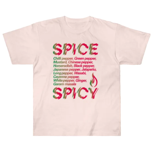 SPICE SPICY（Chili） ヘビーウェイトTシャツ